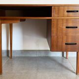 Vintage Scandinavian teak desk, year 60