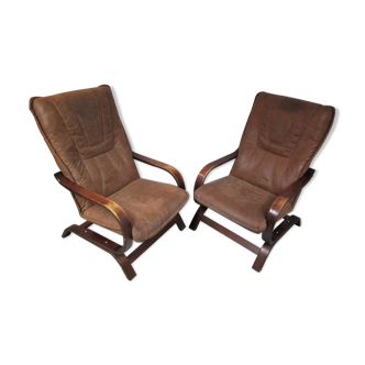 Pair of Armchairs, 1970s