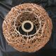 Rattan lampshade