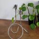 Black Blum 2-light candle holder