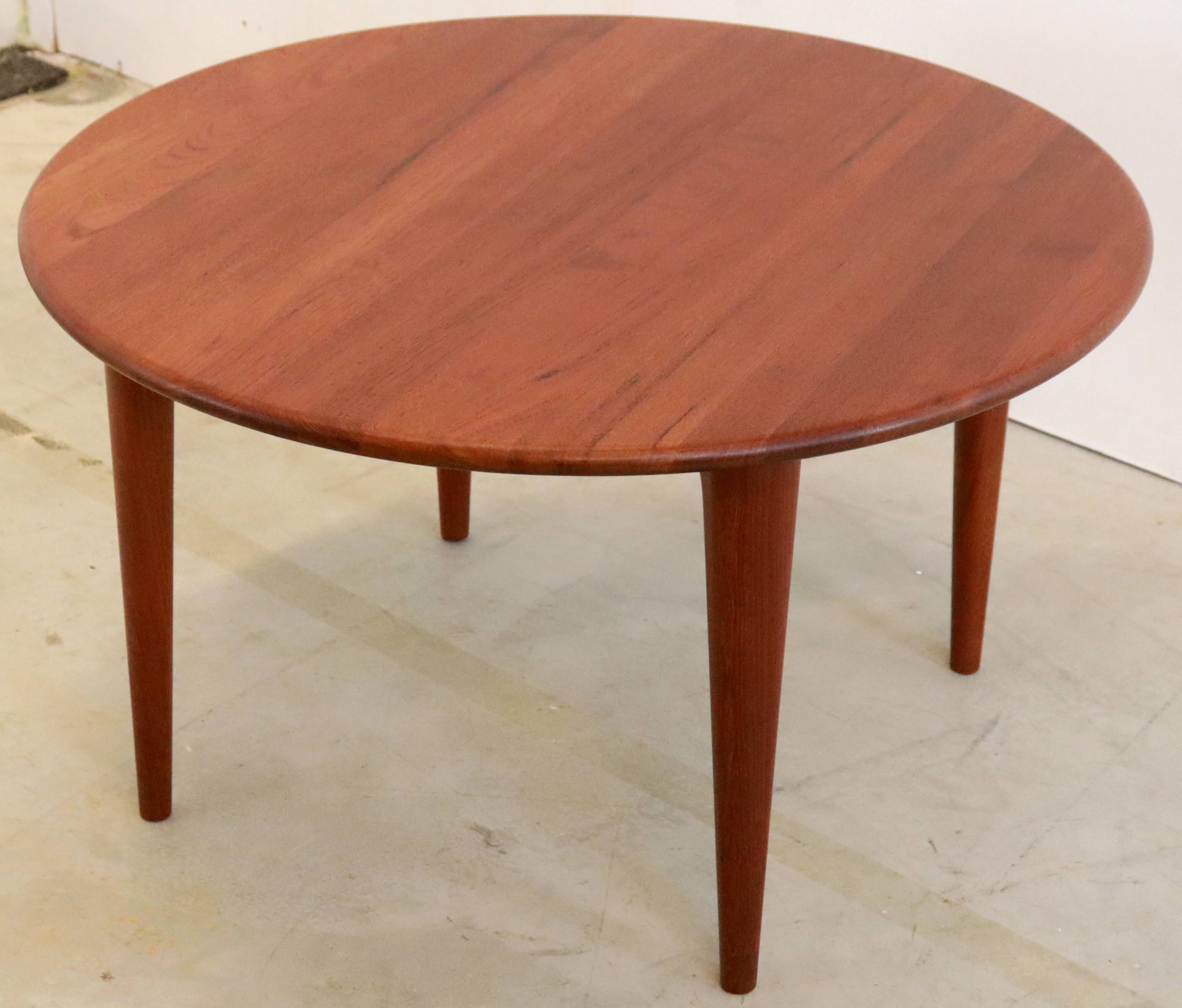 Danish round coffee table 'Breum'
