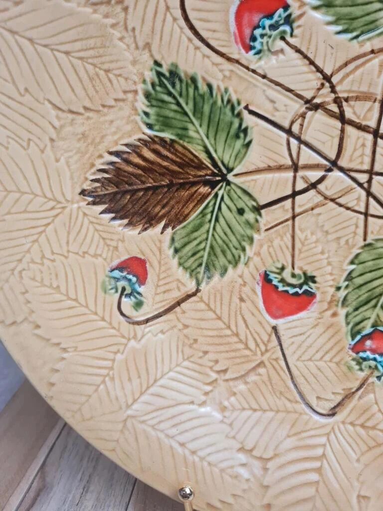 Large antique dish Poët-Laval Drôme France