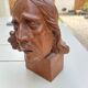 Sujet en bois sculpté De Ferdinand PARPAN Représentant Le Christ