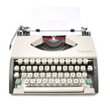 Olympia De Luxe Cyrillic Beige Typewriter Revised Ribbon New