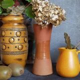 Vintage French ceramic vase 50s