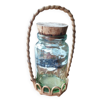 Jar and its holder