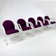 Ensemble de 5 chaises de salle à manger postmodernes par Arco, 1980