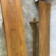 Paire de bancs de ferme 290cm