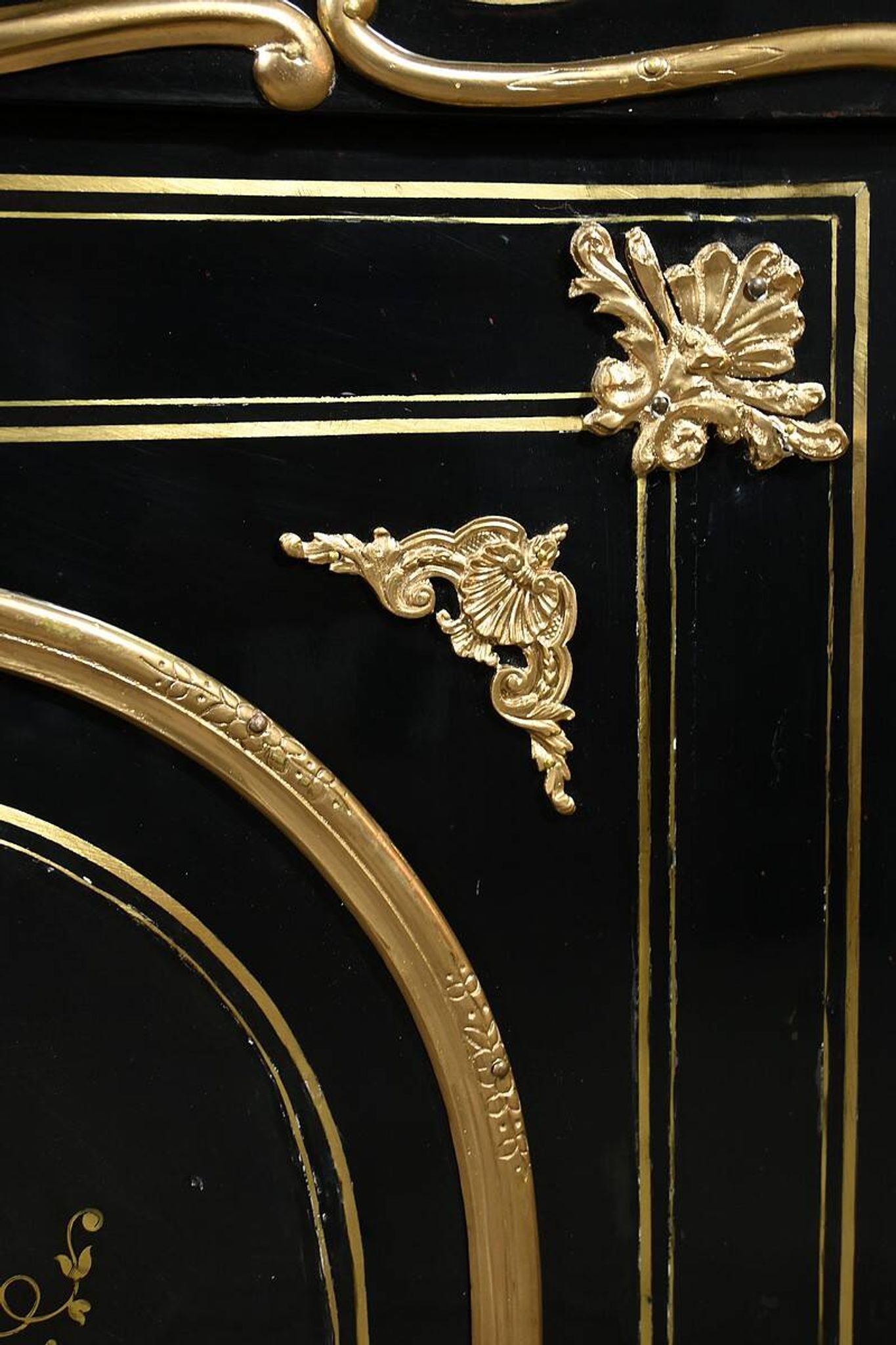 Support Furniture in Blackened Pear Wood, Napoleon III Period – Mid 19th Century
