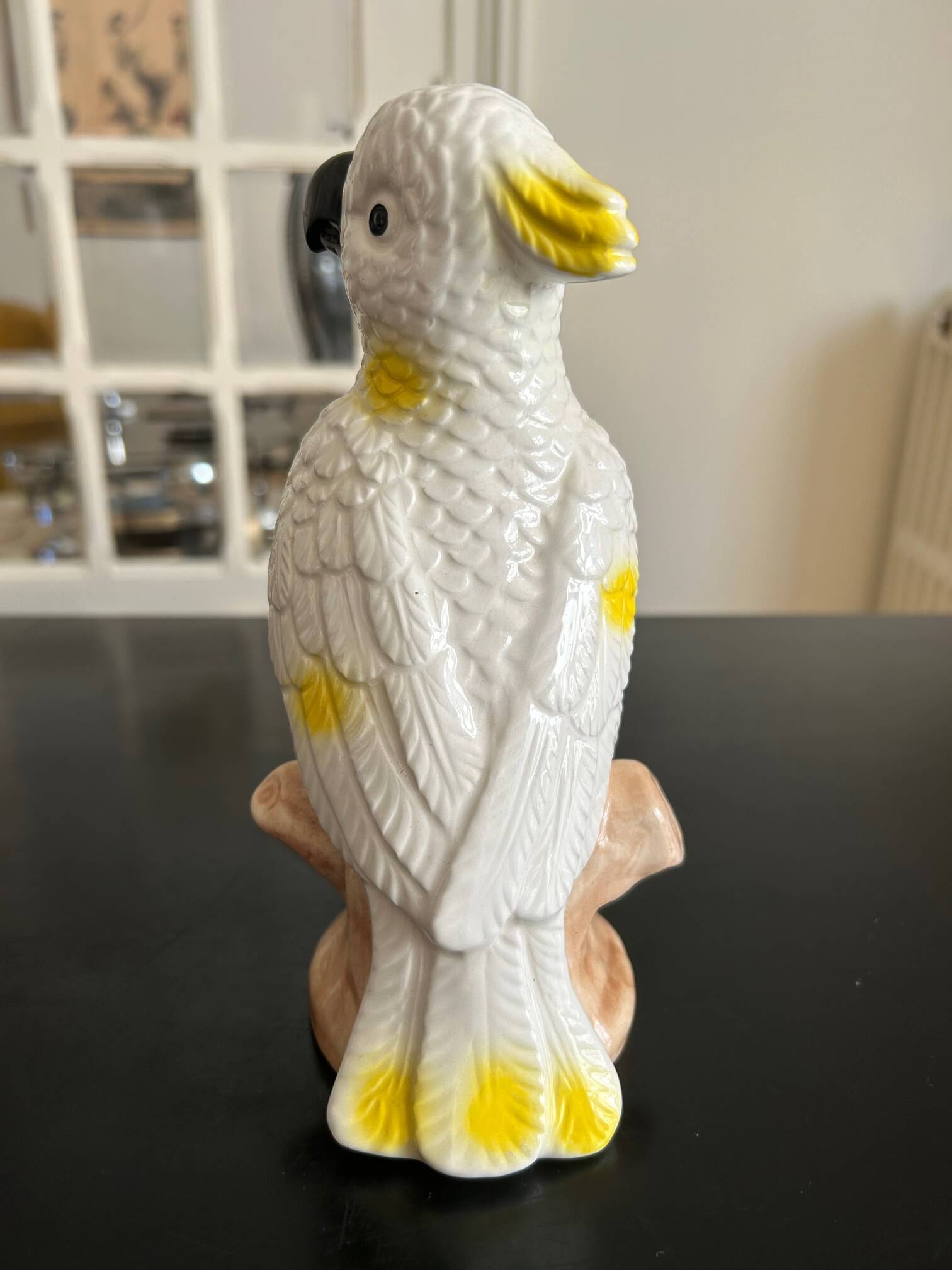 Vintage ceramic parrot