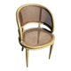1920s cane armchair