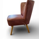 Vintage pink cocktail chair / single chair / retro chair