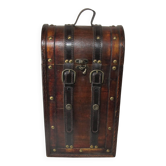 Boîte porte-bouteille en bois
