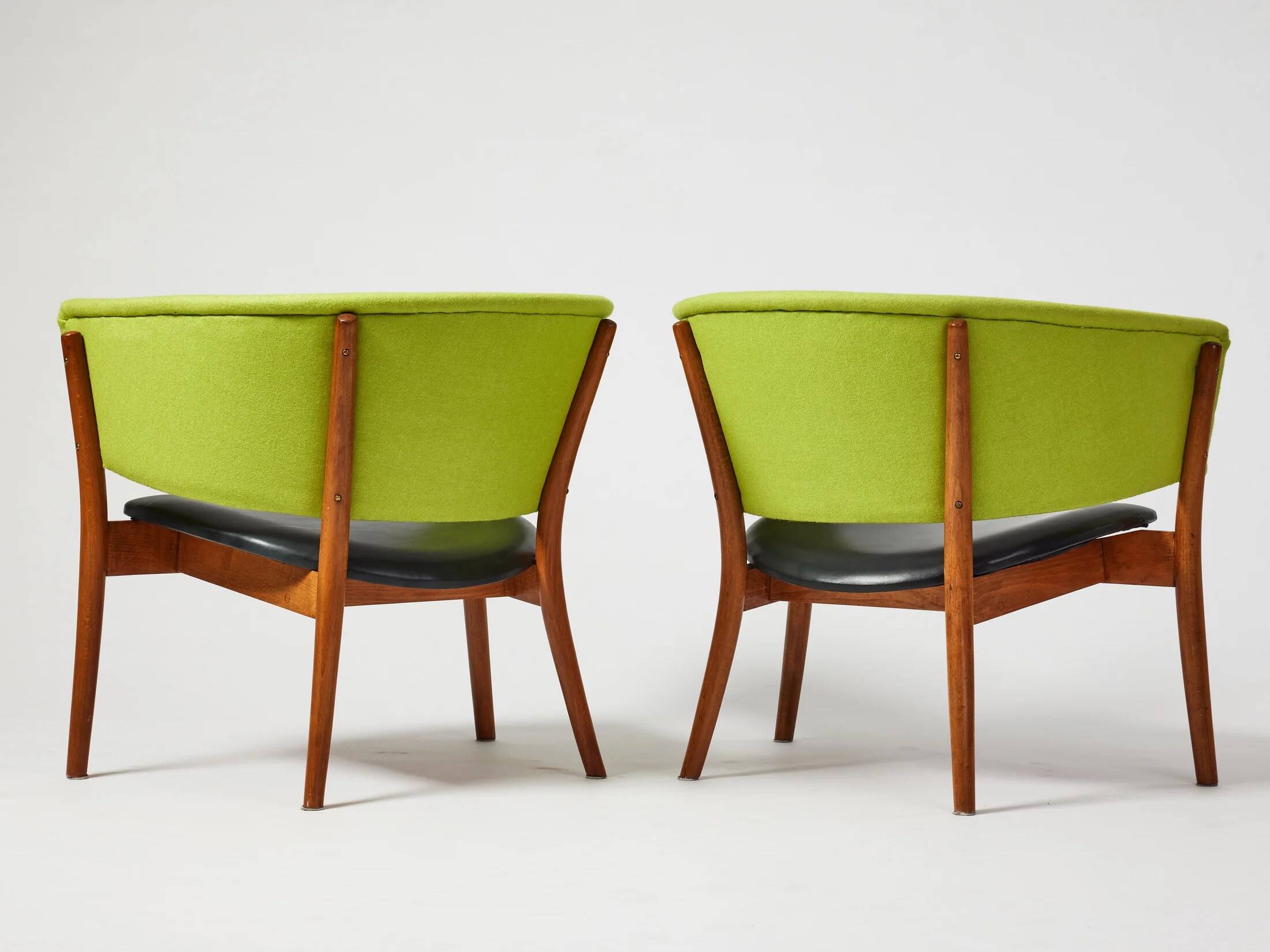Pair of Rondell armchairs, Sweden 1960s