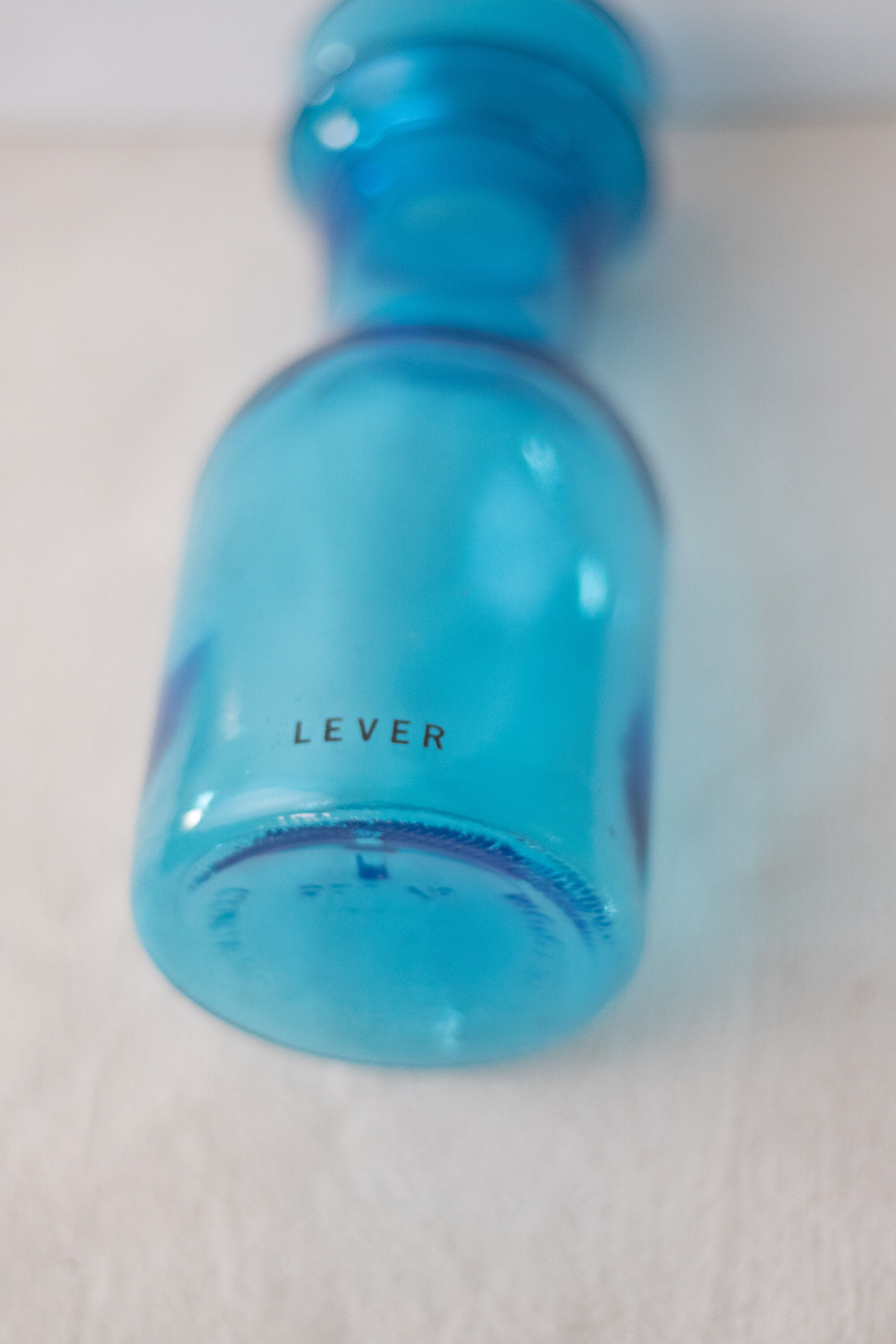 Bocal vintage bleu
