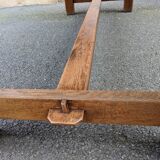 Oak farmhouse table