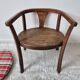 Vintage 1960s  turned wooden children's armchair