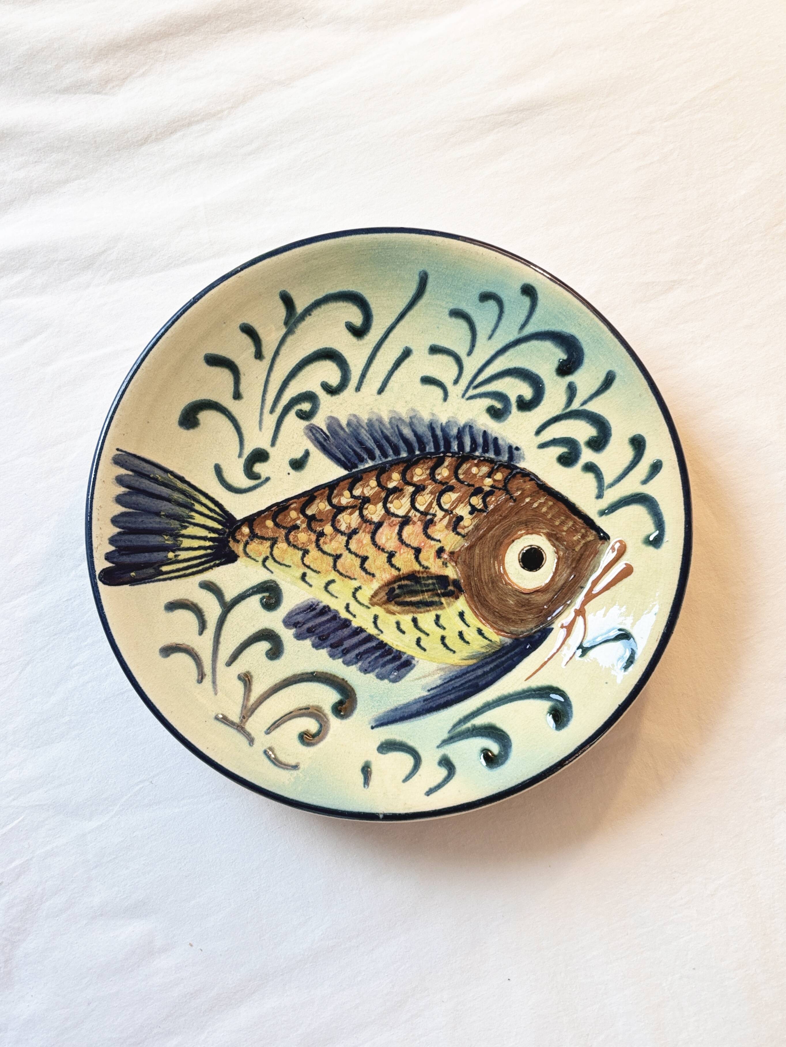 Puigdemont ceramic plate or large dish