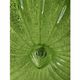 Green Murano Glass Italian Graniglia" Budino" Flush Mount in 70' Style