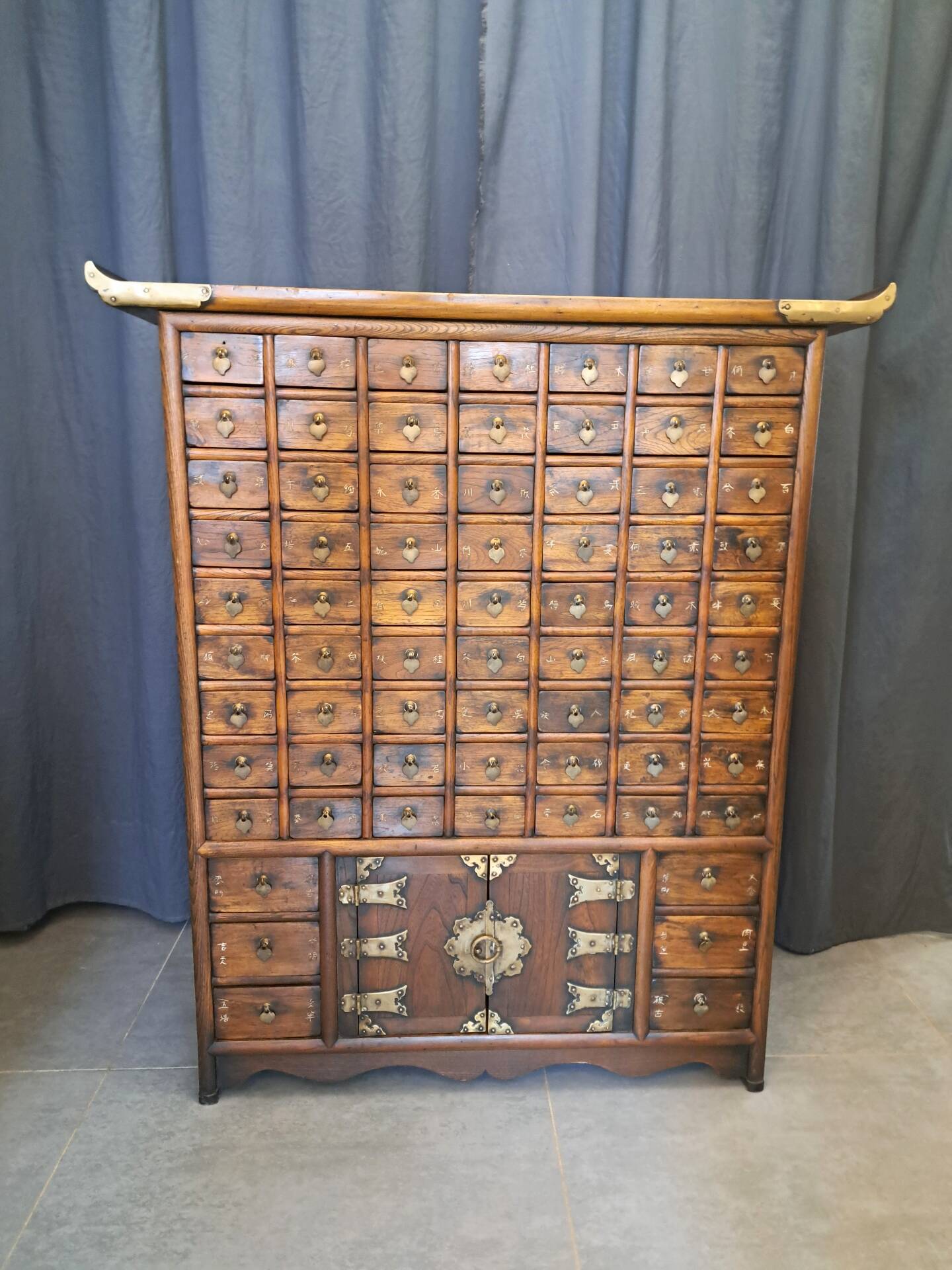 Chinese apothecary cabinet with 69 drawers