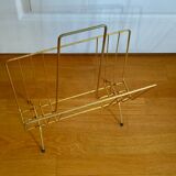 Brass magazine rack
