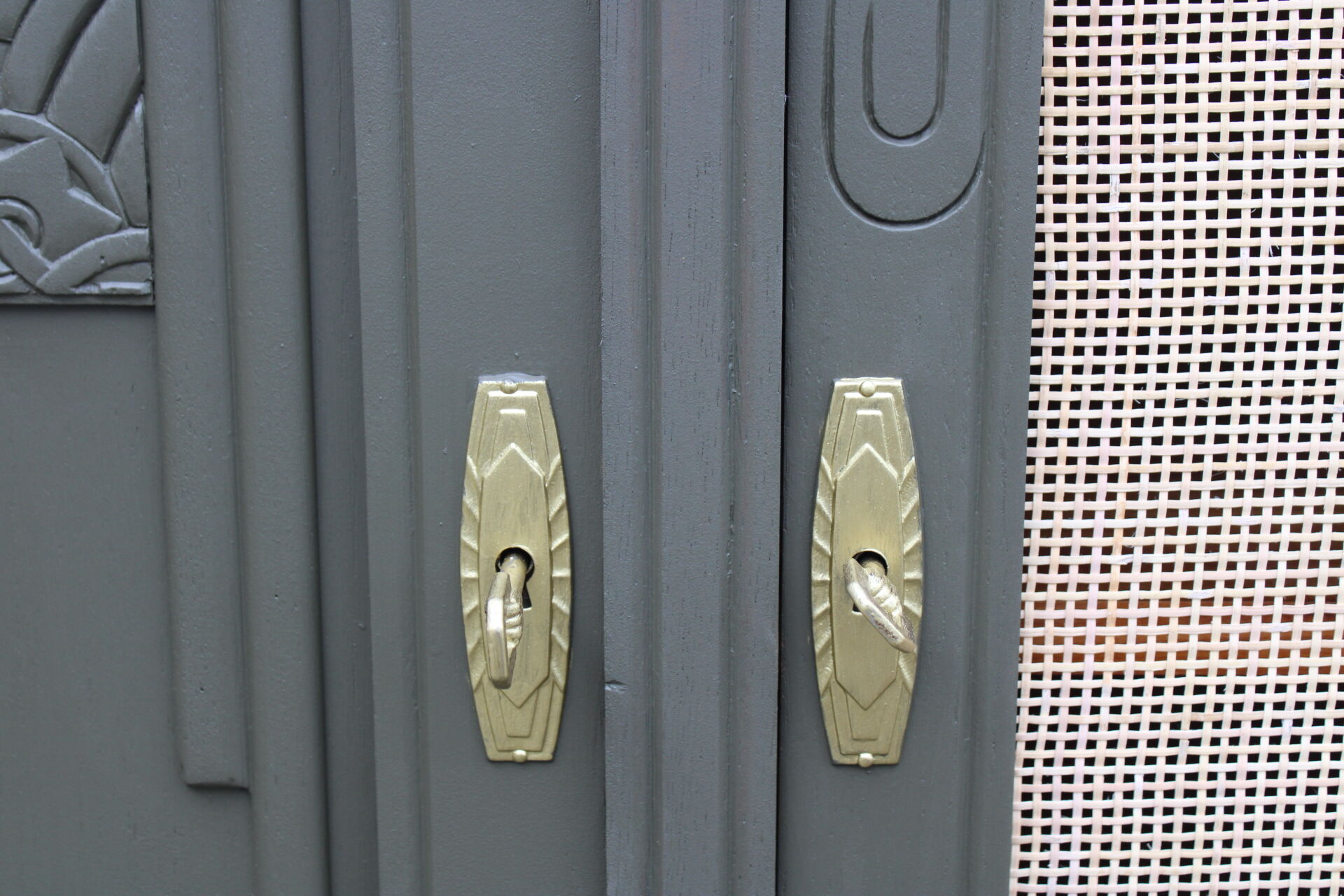 Vintage art deco canning buffet