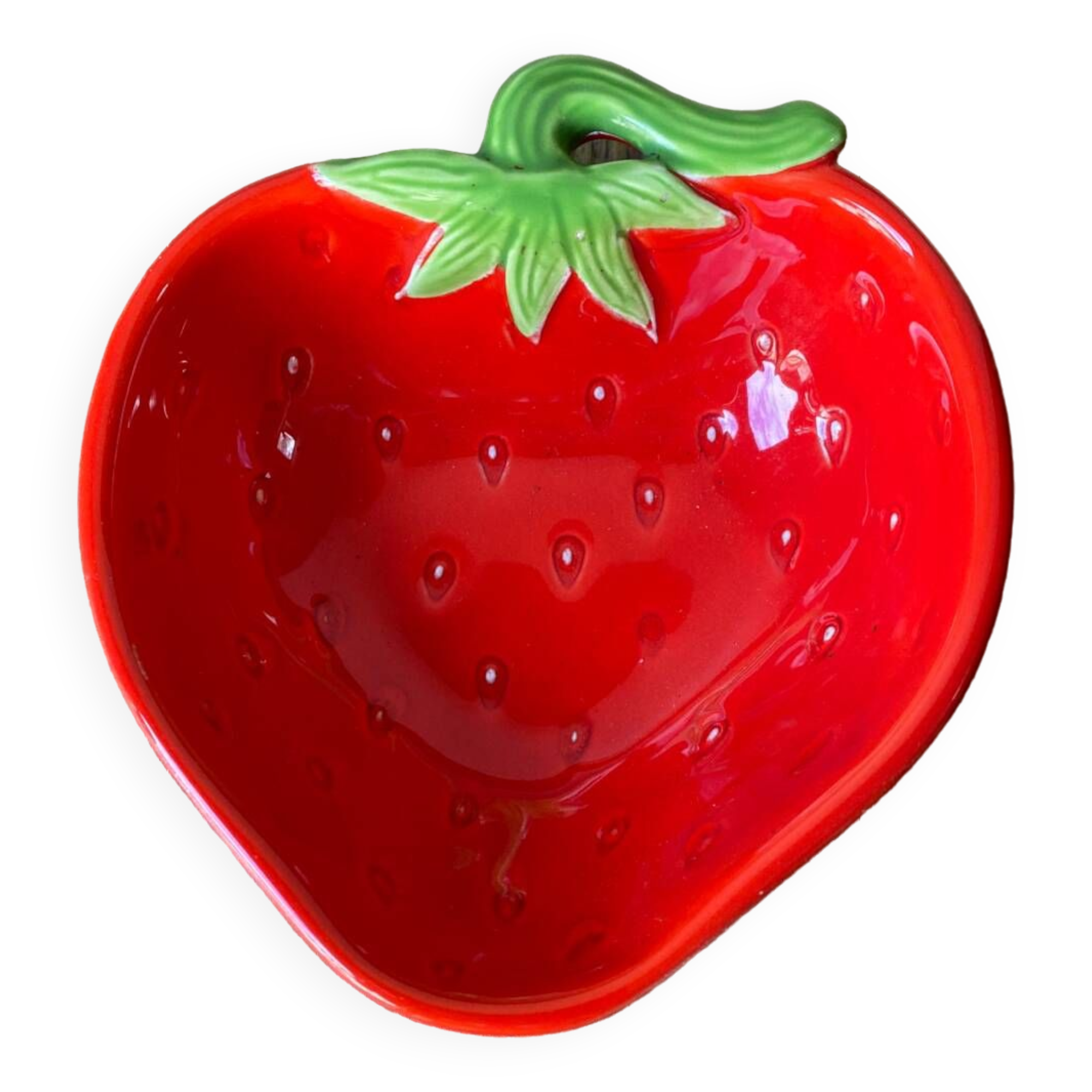 Ceramic strawberry cup