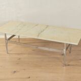 Table basse en marbre des années 1970