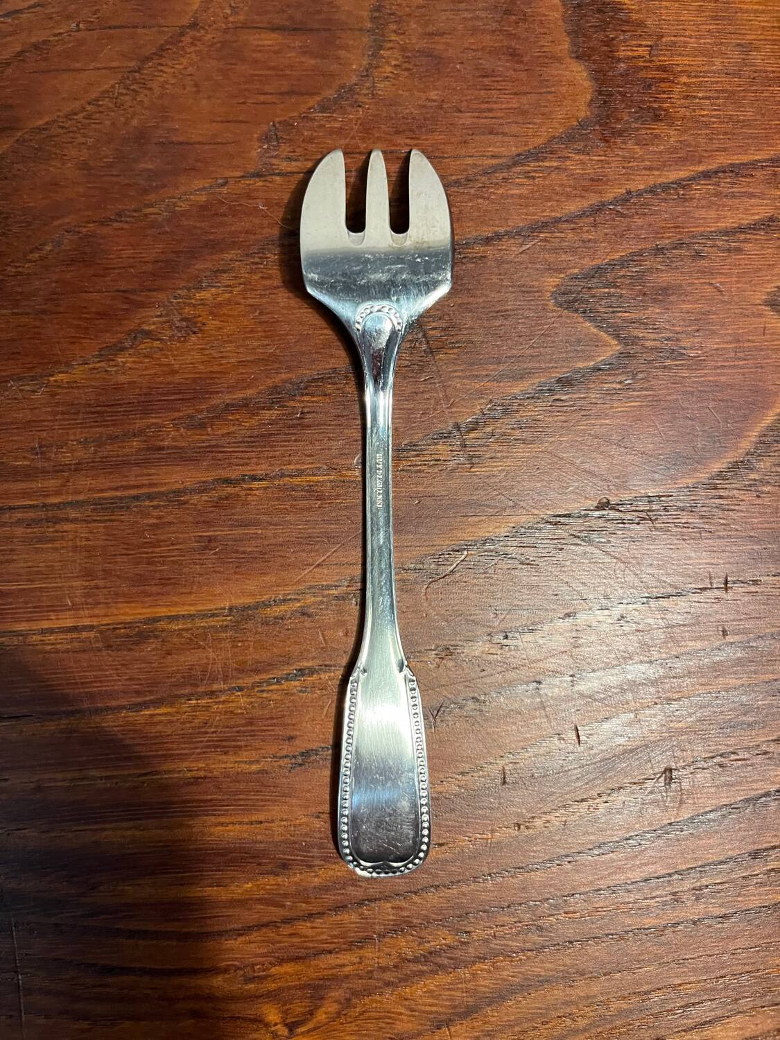 Letang Remy sorbet ice cream cup and Guy Degrenne fork