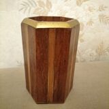 Old pencil pot, marquetry collection