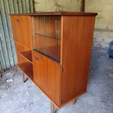 1960s Scandinavian display cabinet