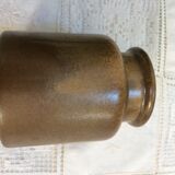 Old potty in glazed stoneware