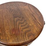 Art Deco Side Table Plant Table Oak 1950s Design