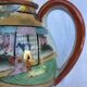 Porcelain teapot with Japanese decoration