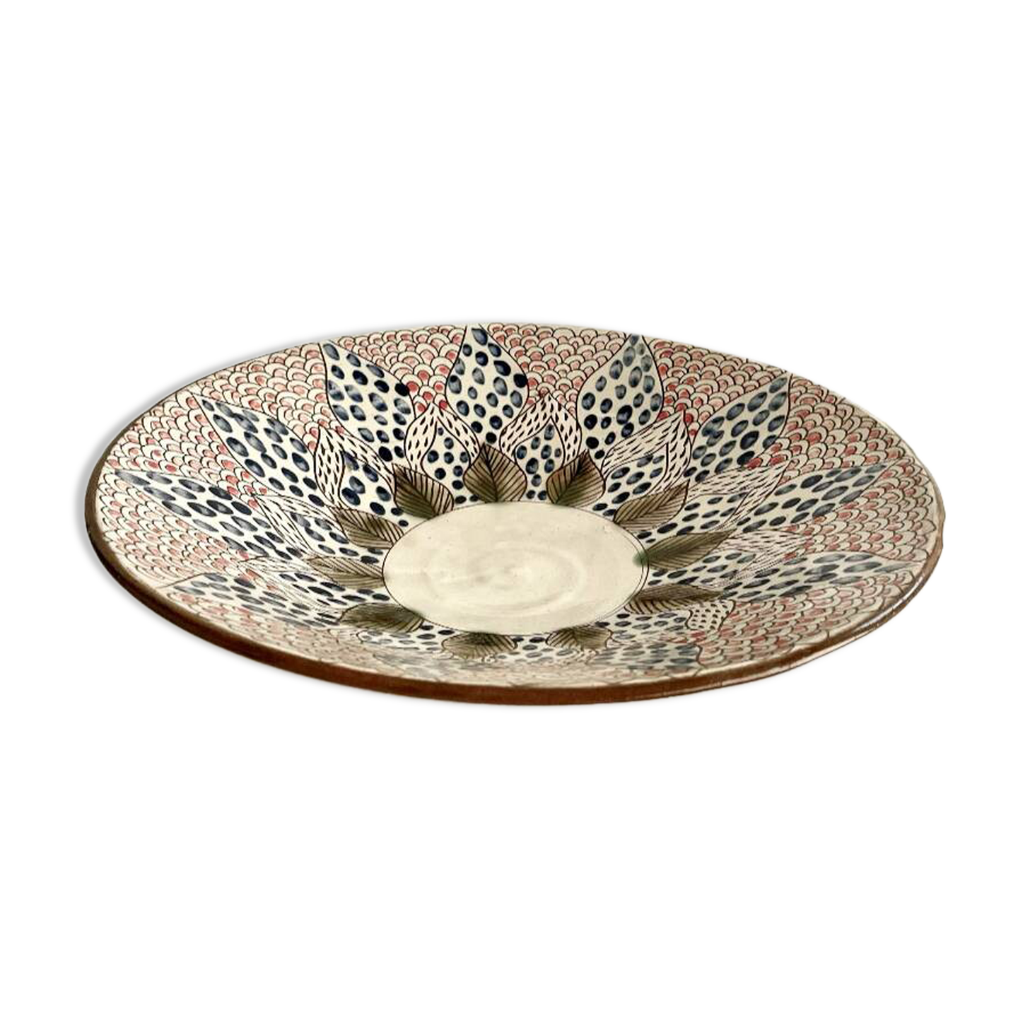 Terracotta dish from Luxor, Egypt