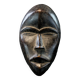 African Art - Old Dan Ethnic Running Mask - Ivory Coast - 22.5