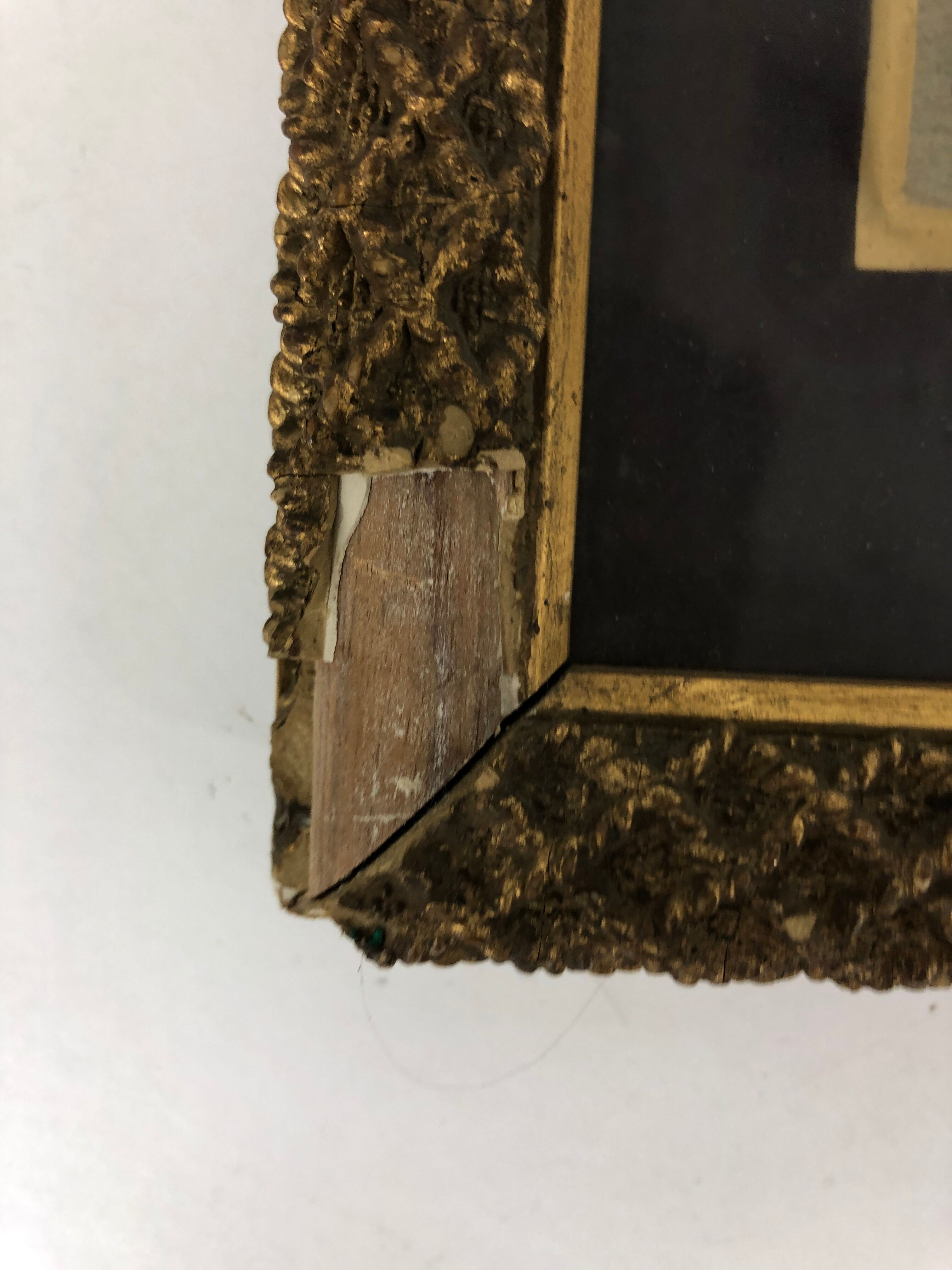 Framed charcoal test