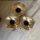 Vintage brass flower chandelier