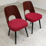 Pair of 515 -2 chairs by Oswald Haerdtl for Ton (Thonet) 1950