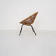 Rohe Noordwolde rattan lounge chair, The Netherlands 1950