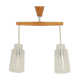 Mid-century Chandelier by Drevo Humpolec,1970's.