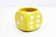 Dice Shaped Ceramic Pot