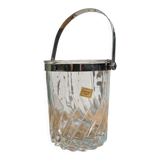 Ice bucket, vintage ice cubes