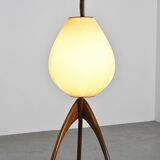 Lampadaire "Mante religieuse", Rispal France vers 1950