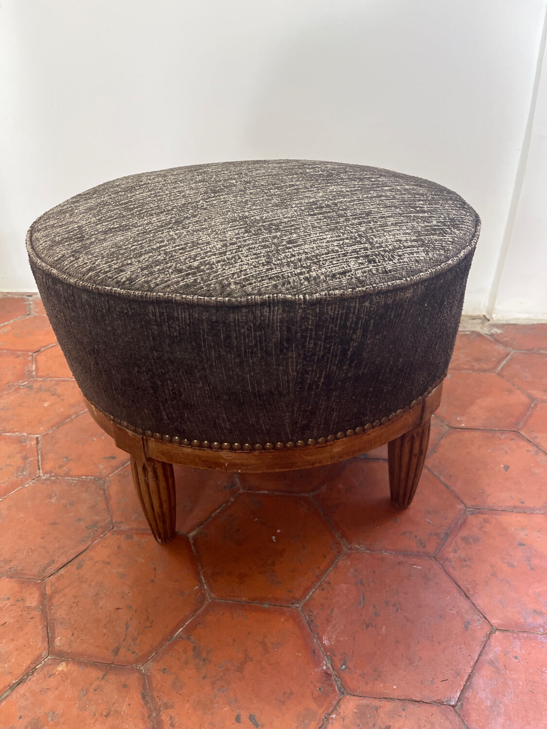 Pouf art déco