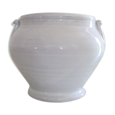 Enamelled earthenware jar