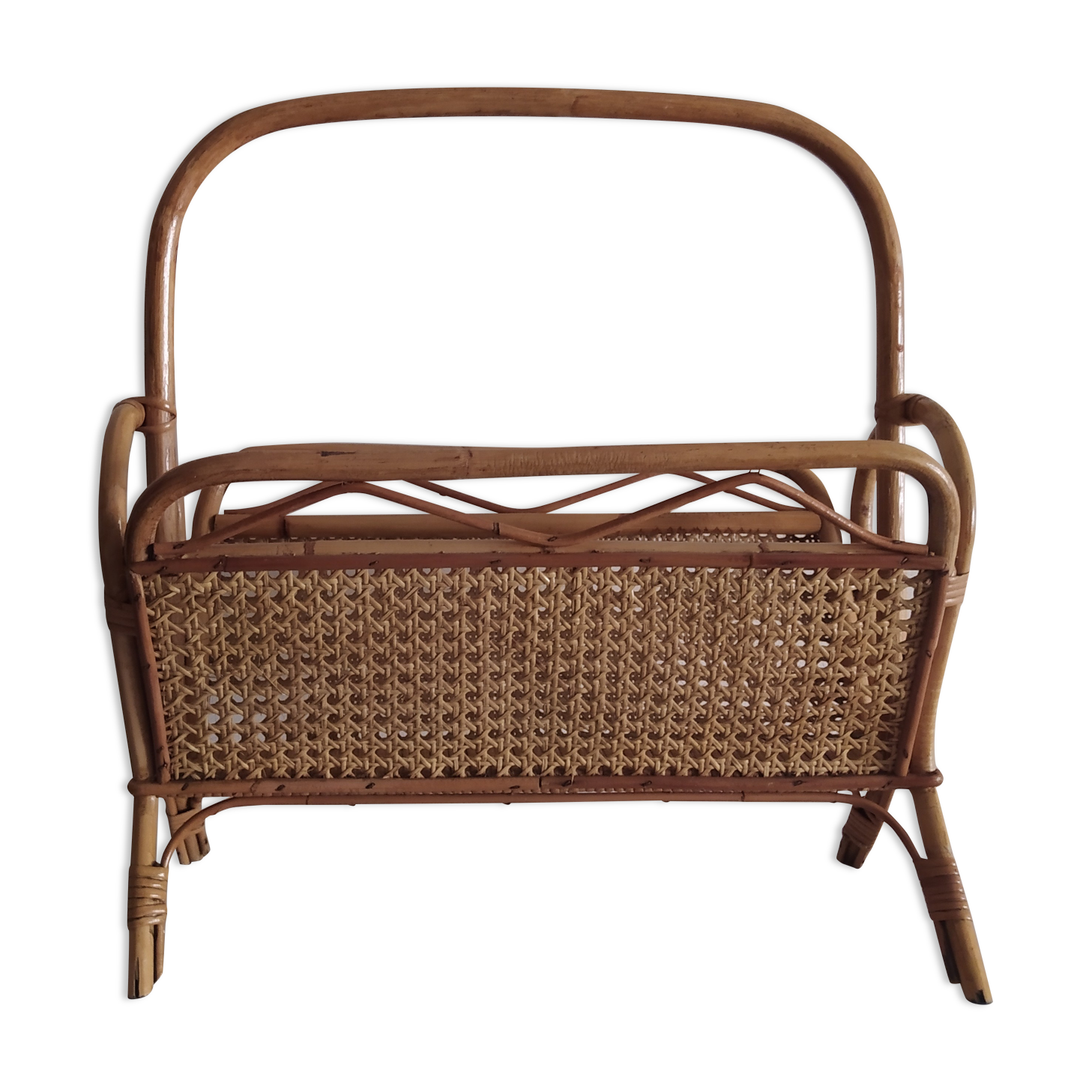 Vintage magazine holder