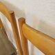 Chaises de salle à manger vintage Miroslav Navratil : Tchécoslovaquie des années 1970, tissu gris