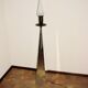 1990s floor lamp – metal and glass