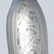 Wrought iron and art deco glass chandelier - Degué Workshops